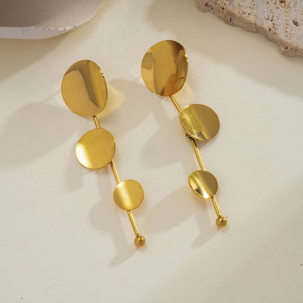 Solar Eclipse Earrings : Le203