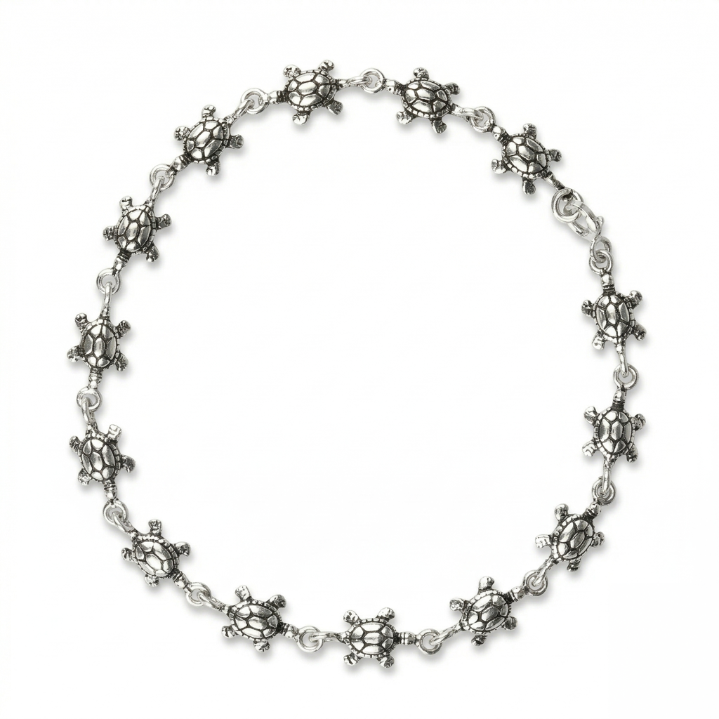 925 Sterling Silver Bracelet For Women | Classic Plain Silver Bracelet | Minimal Elegant Daily Wear Jewelry | Handma : FU-0844