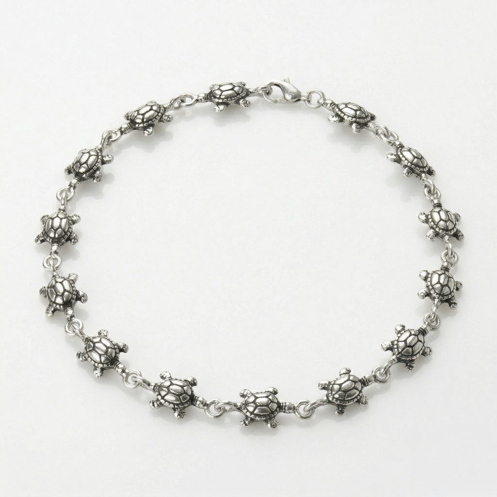 925 Sterling Silver Bracelet For Women | Classic Plain Silver Bracelet | Minimal Elegant Daily Wear Jewelry | Handma : FU-0844
