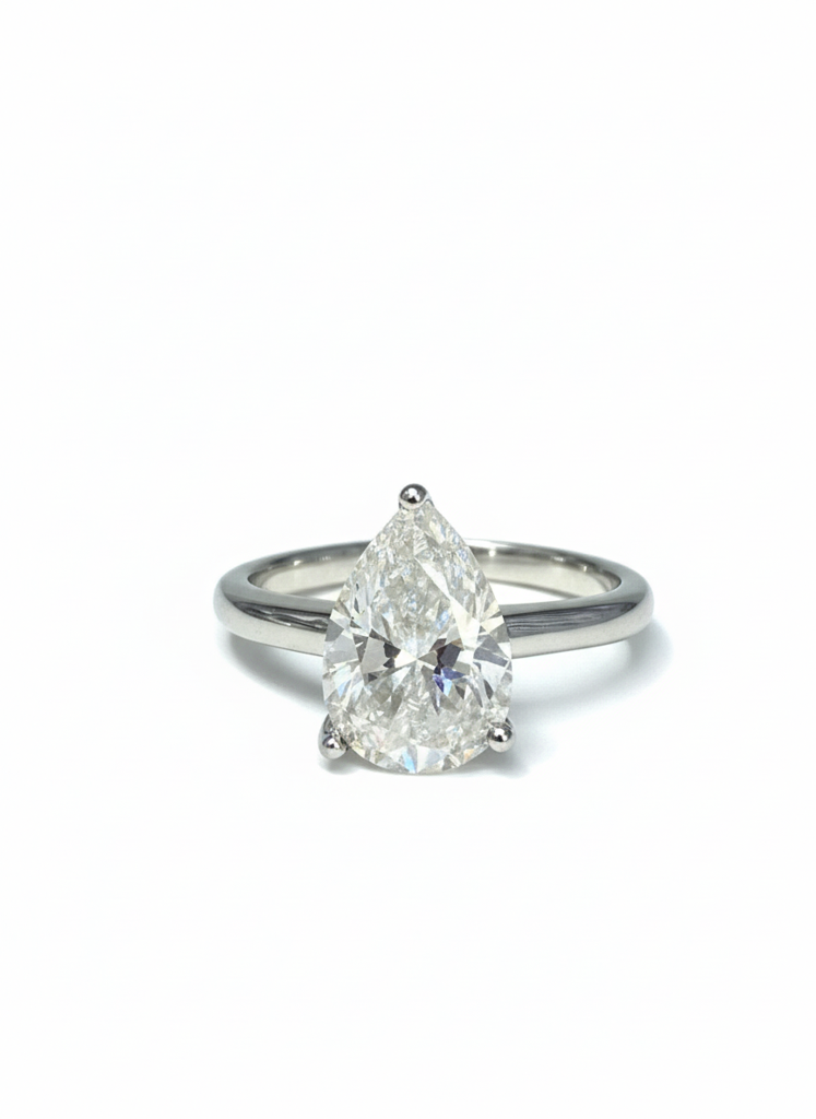 Mystic Thread 2Ct Moissanite Solitaire Ring : GJRG0006RG92560