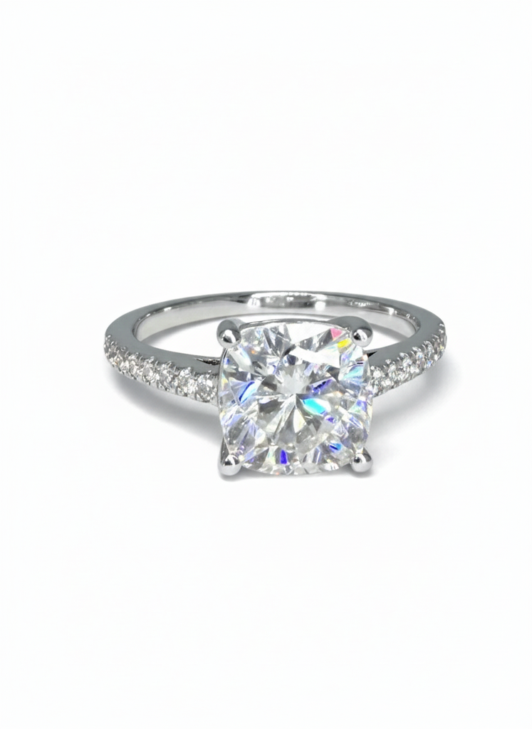 Crystal Tale 2.36Ct Moissanite Engagement Ring : GJRG0022RG925230