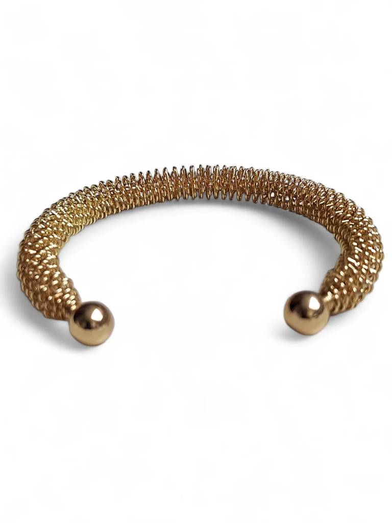 Xago Le Cristina Gold Plated Cuff Bracelet : XATBGB400