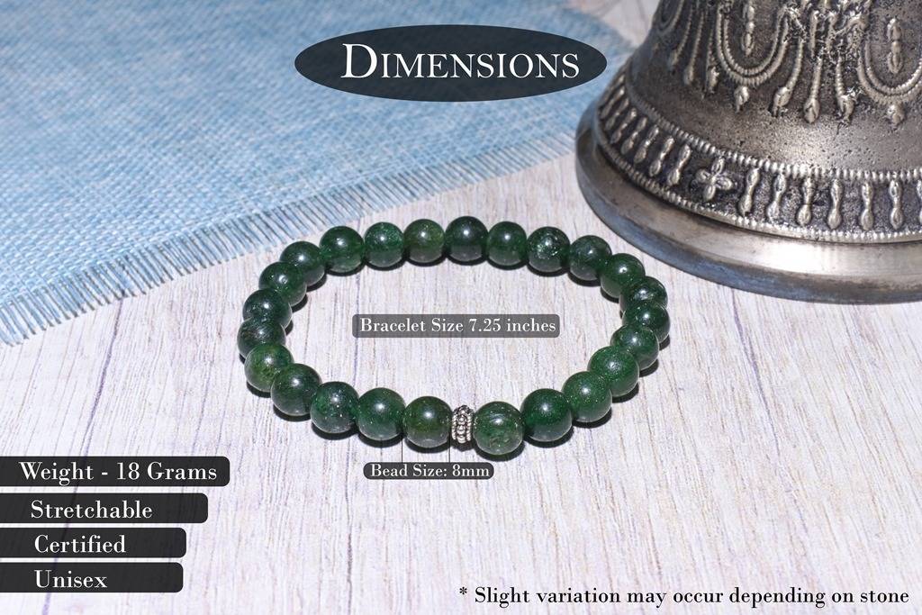 Real Jade Healing Gemstone Bracelet : JADI-BRACELET
