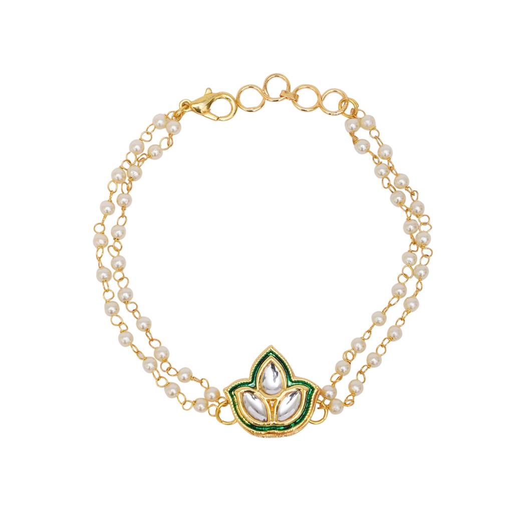 Kundan Bracelet : RRKDEC22-59