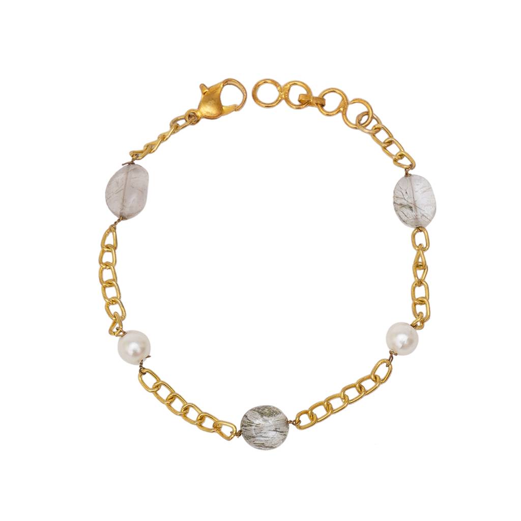 Flourite Stone Bracelet : RRKDEC22-61