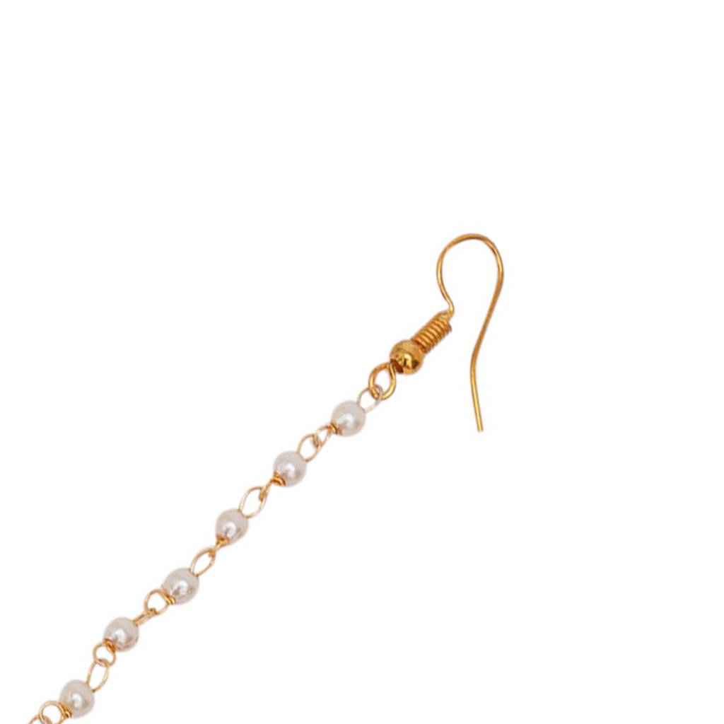 Leaf Meenakari Kundan Matha Patti : RRKDEC22-30