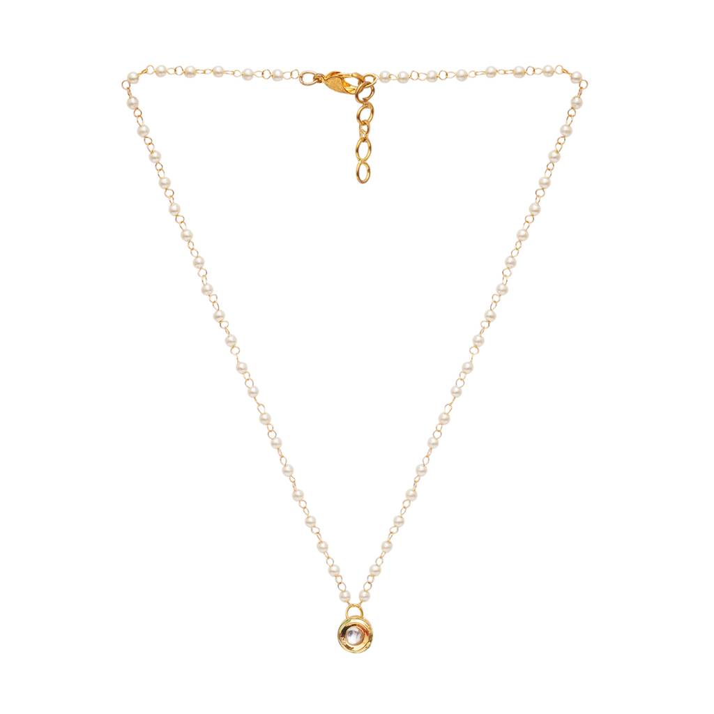 Pendant Kundan Necklace : RRKDEC22-74