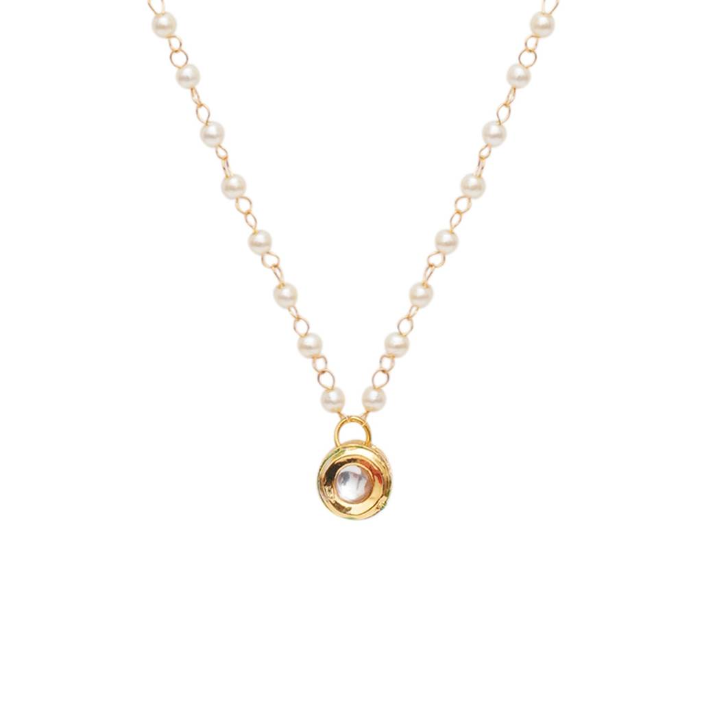 Pendant Kundan Necklace : RRKDEC22-74
