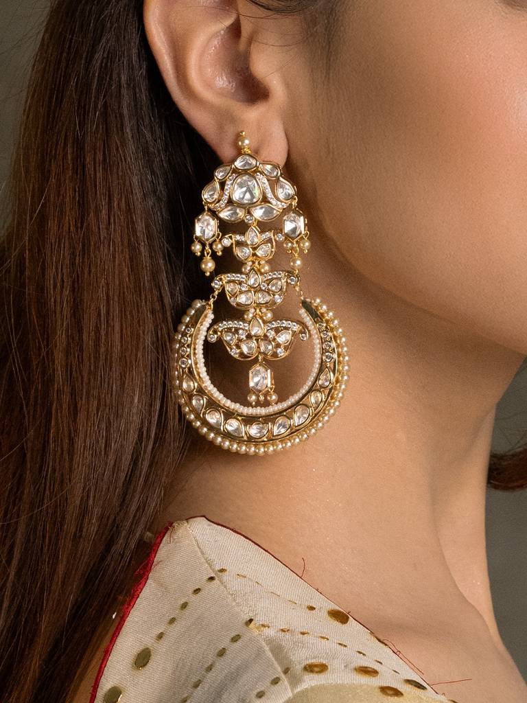 Pavitra Earrings : JBR26FBER27