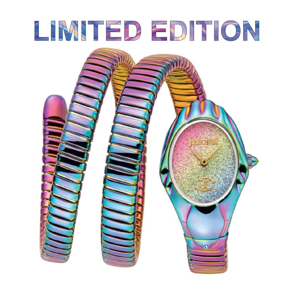 Just Cavalli Signature Snake Women 35 Mm : JC1L184M0095