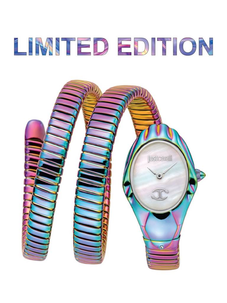 Just Cavalli Signature Snake Women 35 Mm : JC1L184M0105