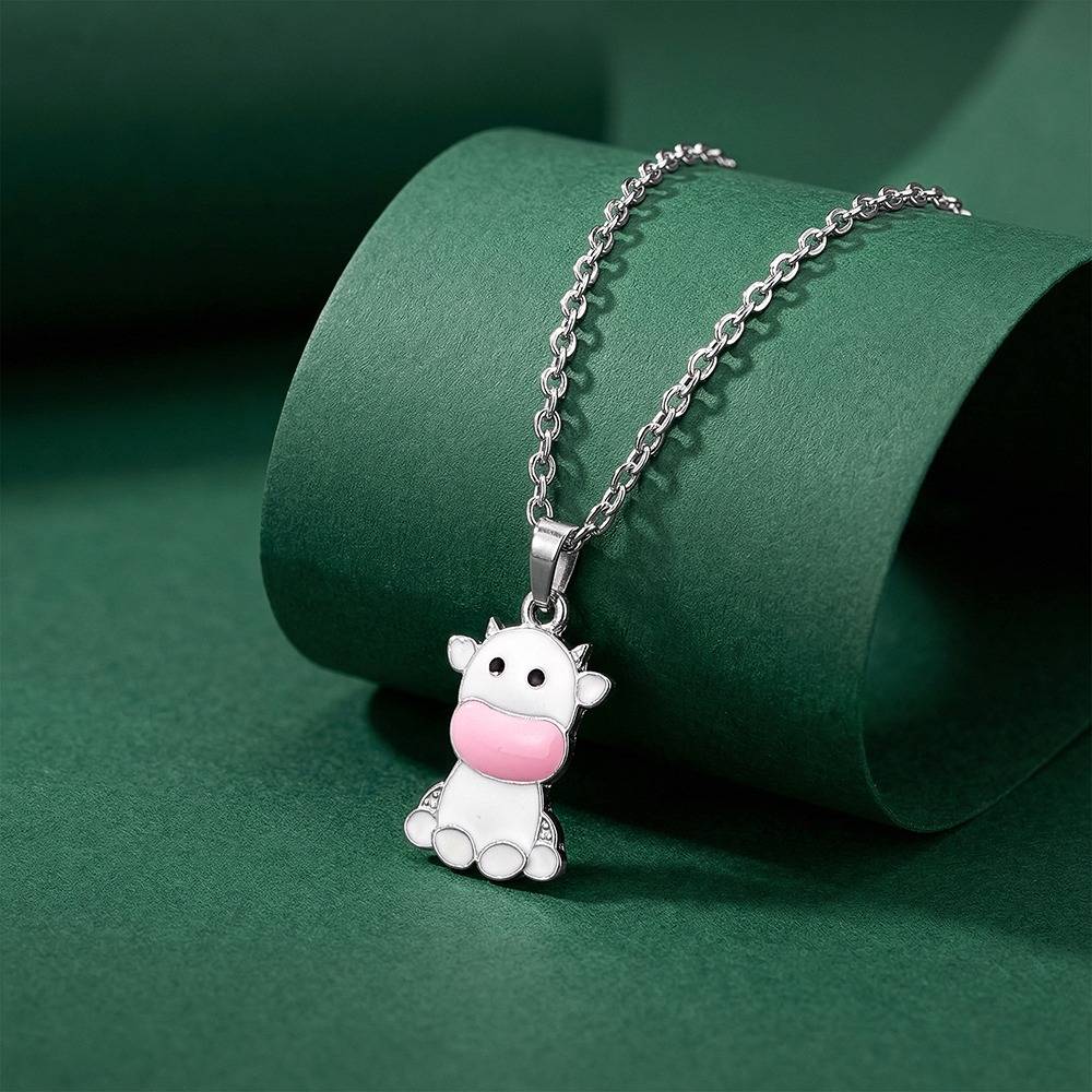 925 Silver Moo Magic Kids Pendant With Link Chain|Gifts For Kids| With Certificate Of Authenticity And 925 Stamp | 6  : KPD037