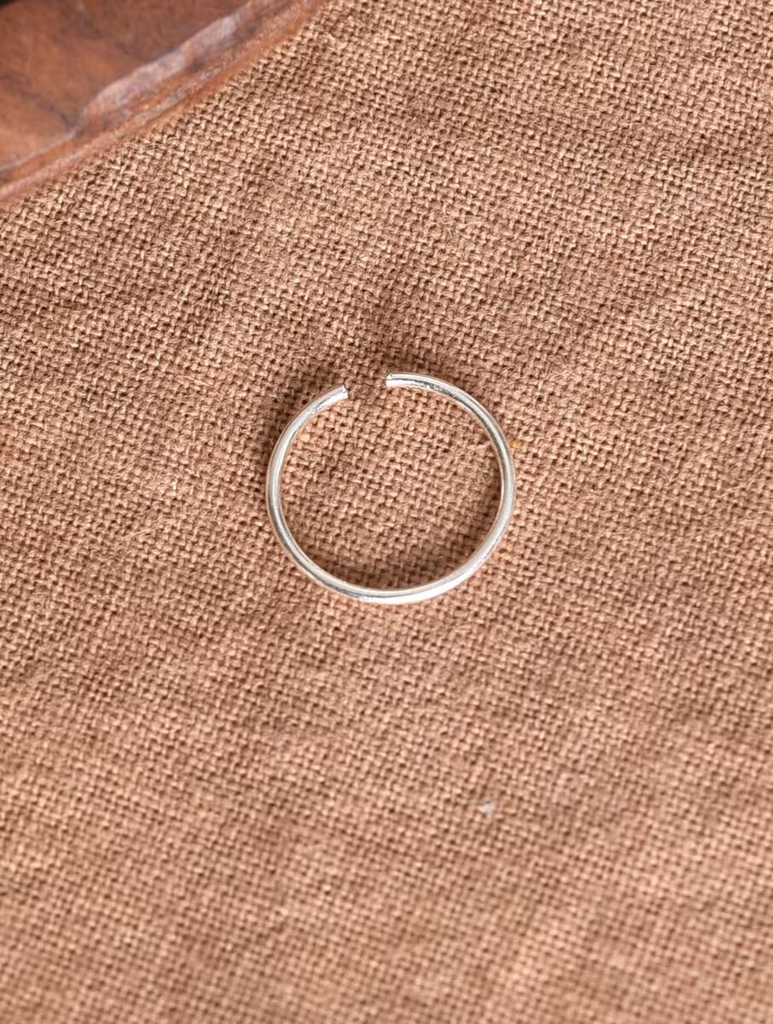 925 Sterling Silver Nosering : ARSNP161