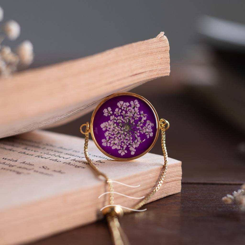 Wine Star Cluster Bracelet : LA-WSC