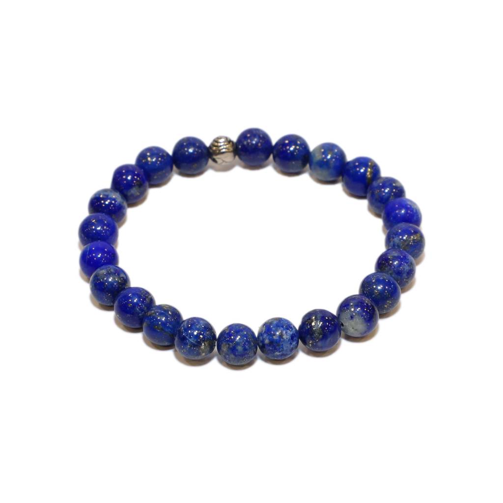 Lapis Lazuli Healing Gemstone Bracelet : LAPIS-LAZULI-BRACELET