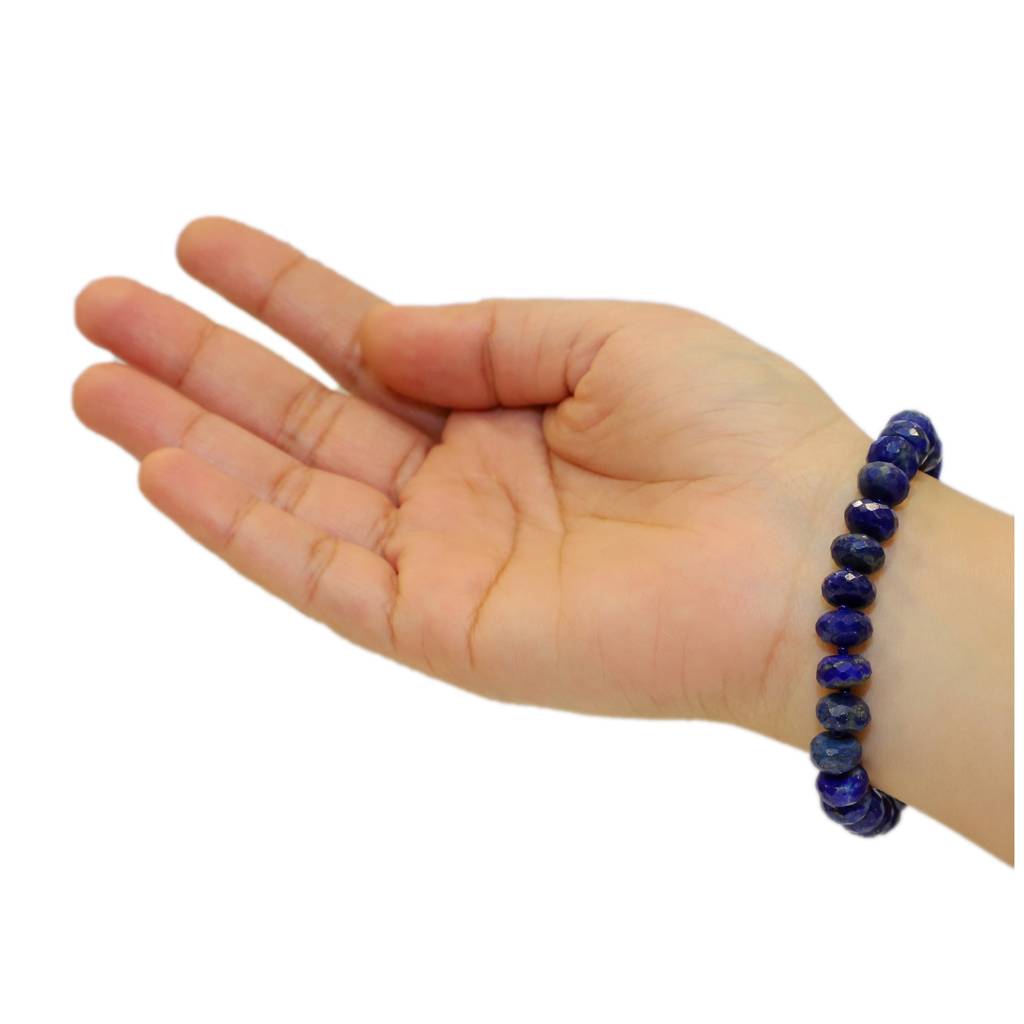 Lapis Lazuli Healing Gemstone Bracelet : LAPIS-LAZULI-BRACELET