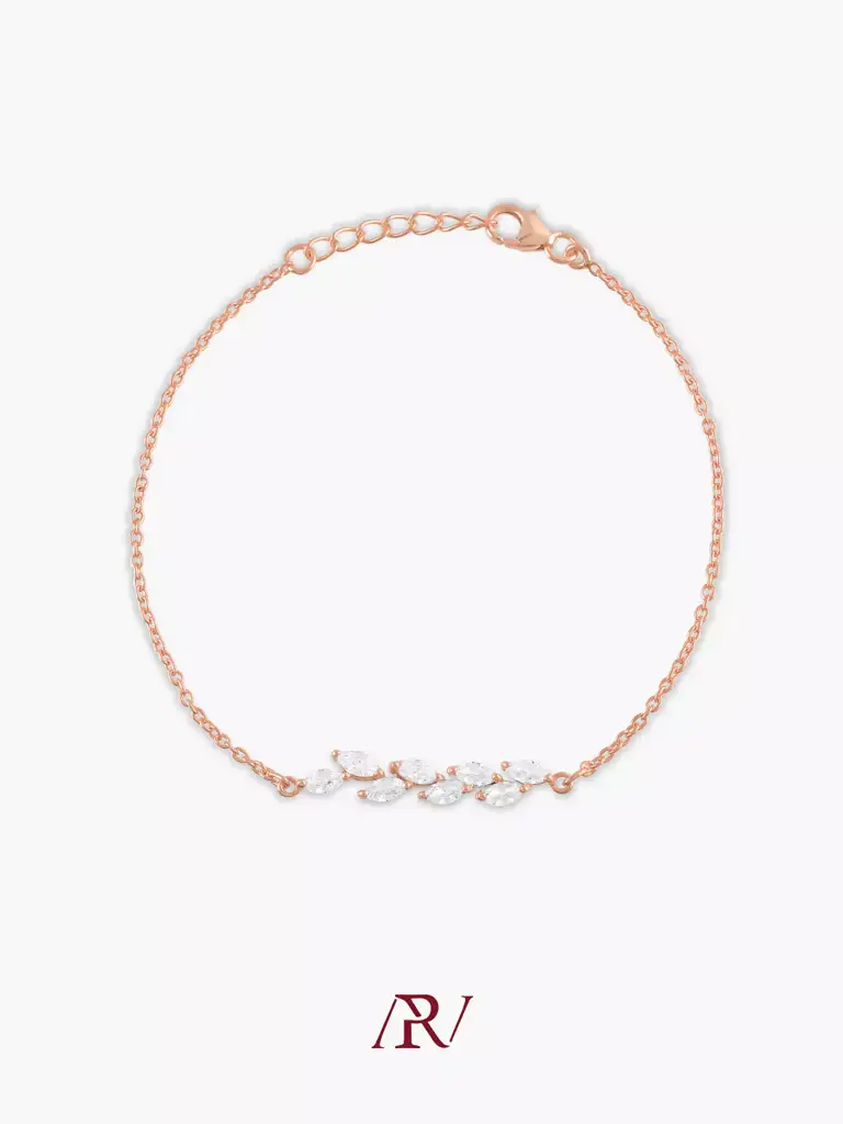 Leafy Marquise Bracelet : ARV-BL-008