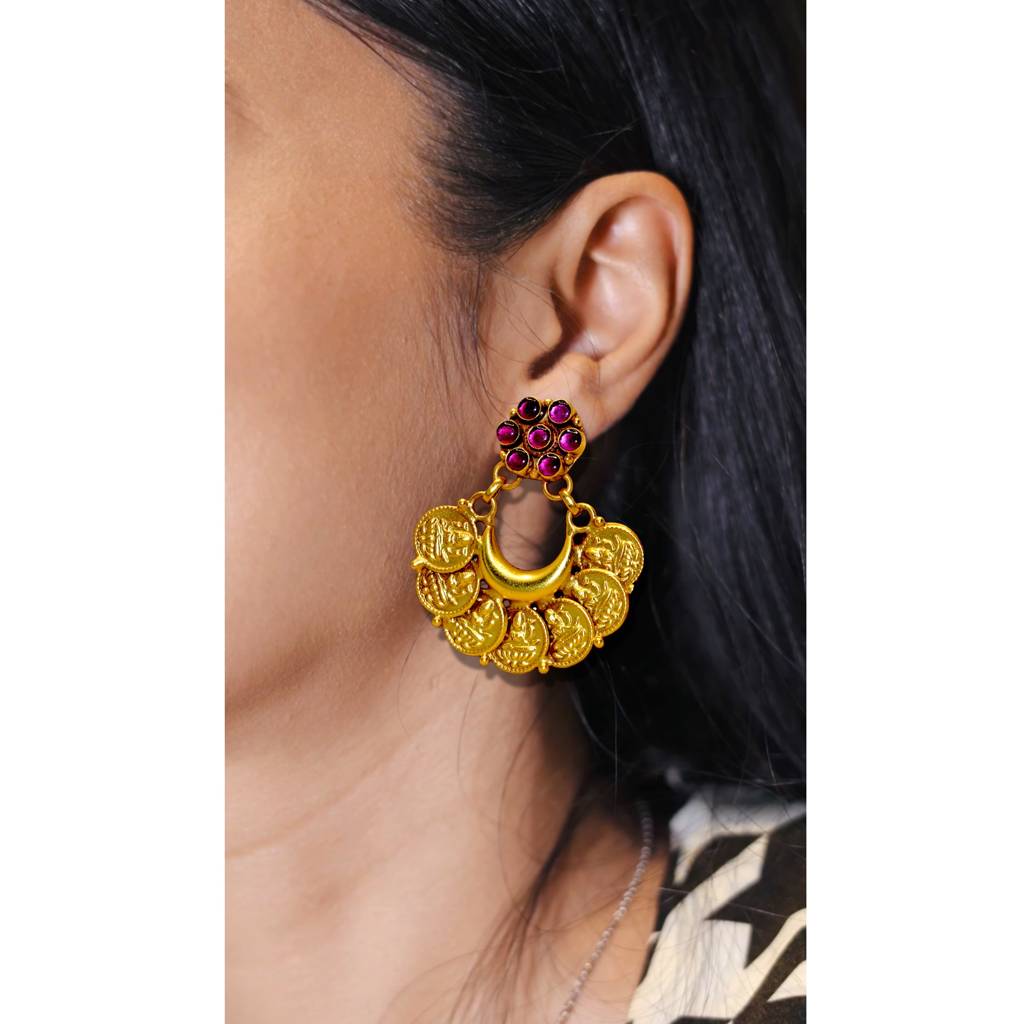 Pink Laxmi Lavish Earrings : LVD549