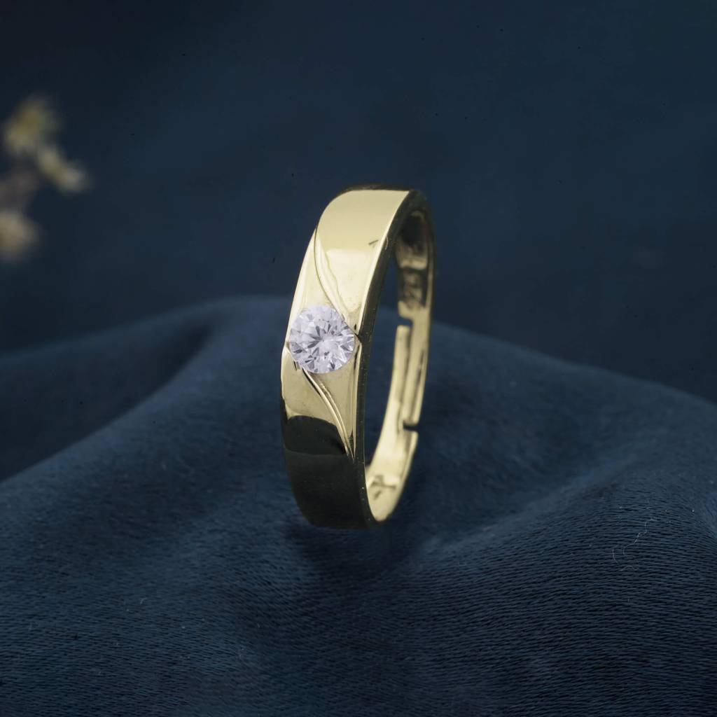 Golden Criss Cross Band For Men'S : ZLCPLR-1011-MY