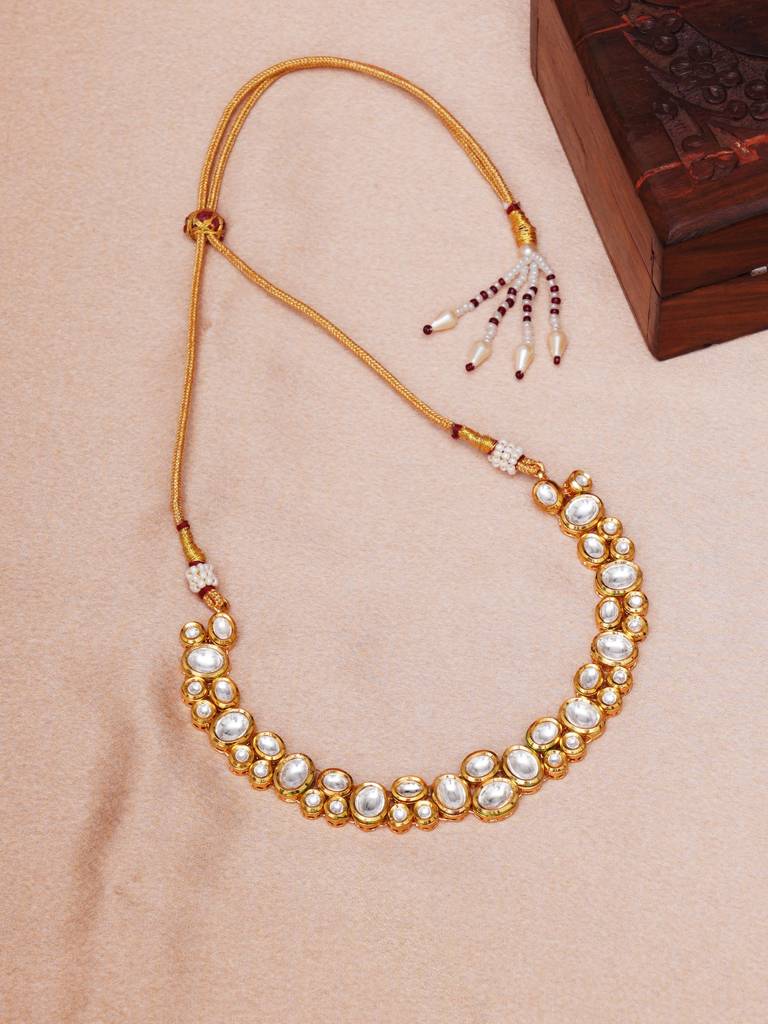 Kundan Stacked Neckpiece : RRA23-50