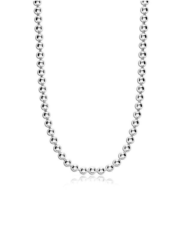 Italian Ball Chain Necklace For Men : MCH50911S24ISL
