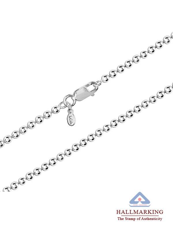 Italian Ball Chain Necklace For Men : MCH50911S24ISL