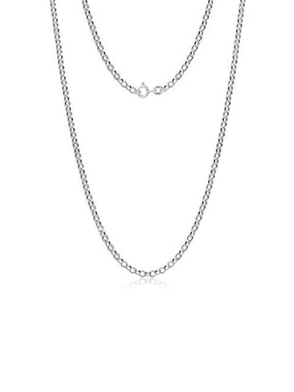 Bellina Link Chain Necklace : MCH50924S16ISL