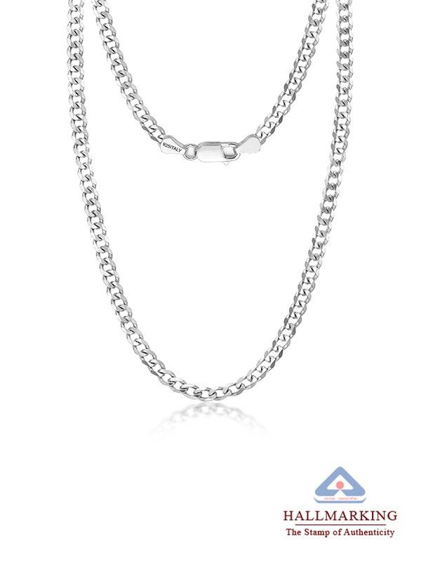 Diamond-Cut Cuban Link Chain 3.5Mm : MCH50930S22ISL