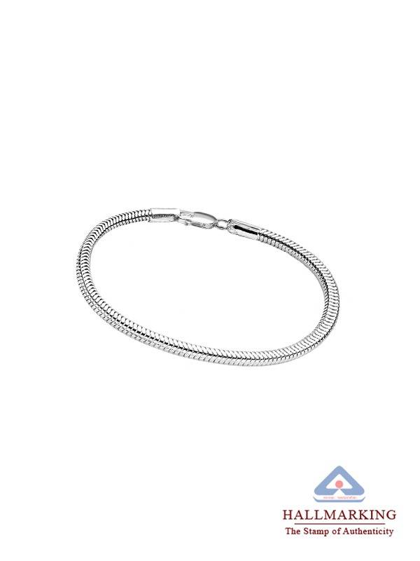 Italian Snake Chain Bracelet 3Mm : MCH50935S7HISL