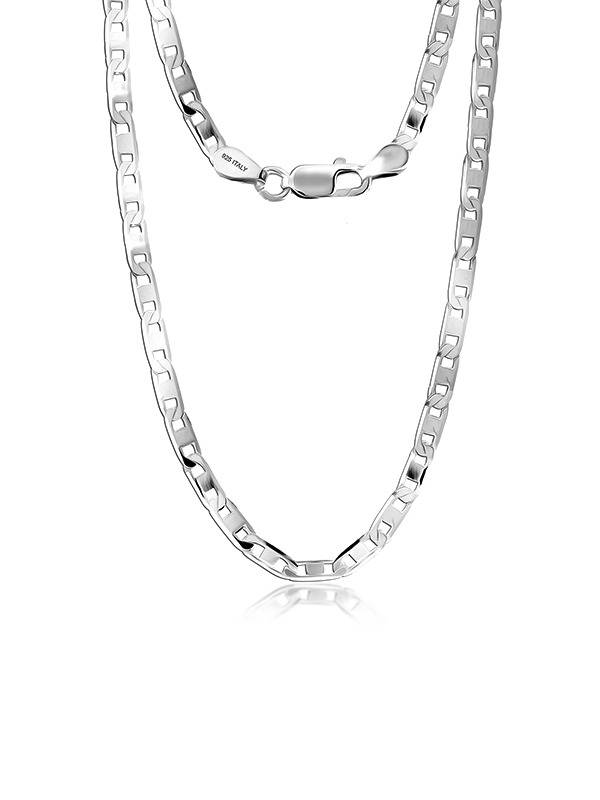 Diamond-Cut Flat Mariner Chain 3Mm : MCH50940S22ISL