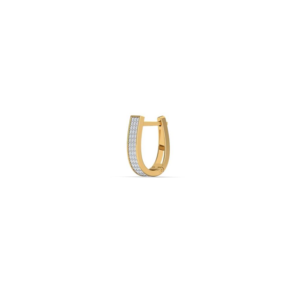 9K Yellow Gold Tej Diamond Gents Bali : ME52012