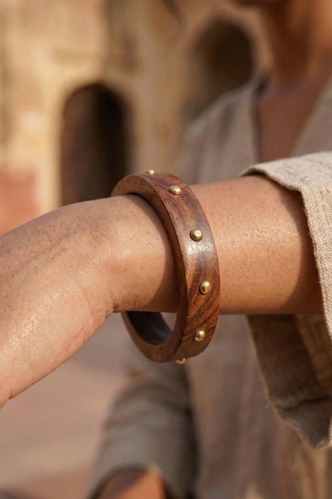 Axis Wood Bangle : MJ276