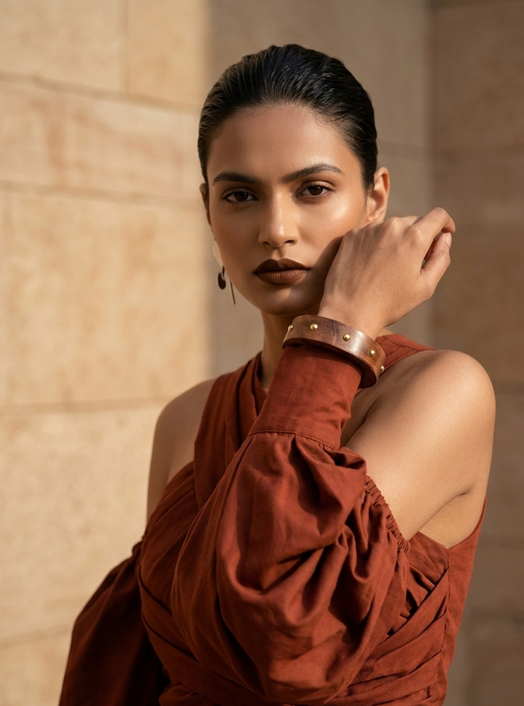 Axis Wood Bangle : MJ276