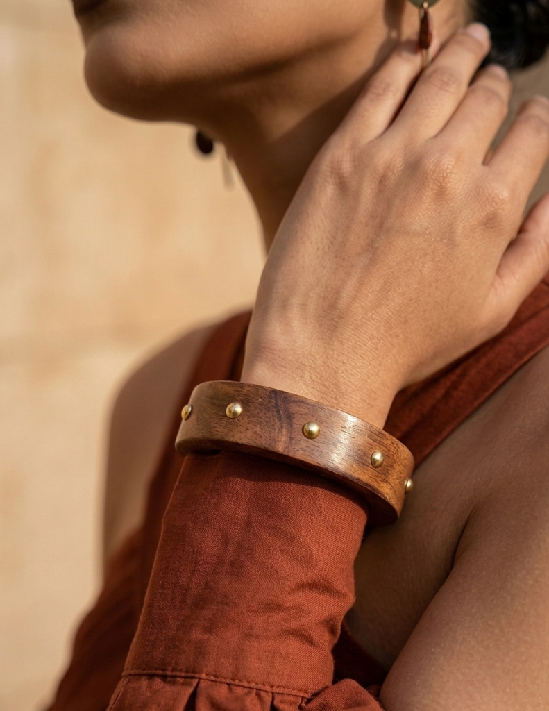 Axis Wood Bangle : MJ276