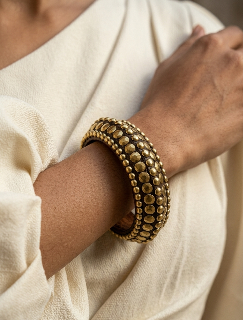 Grain Wood Bangle : MJ277