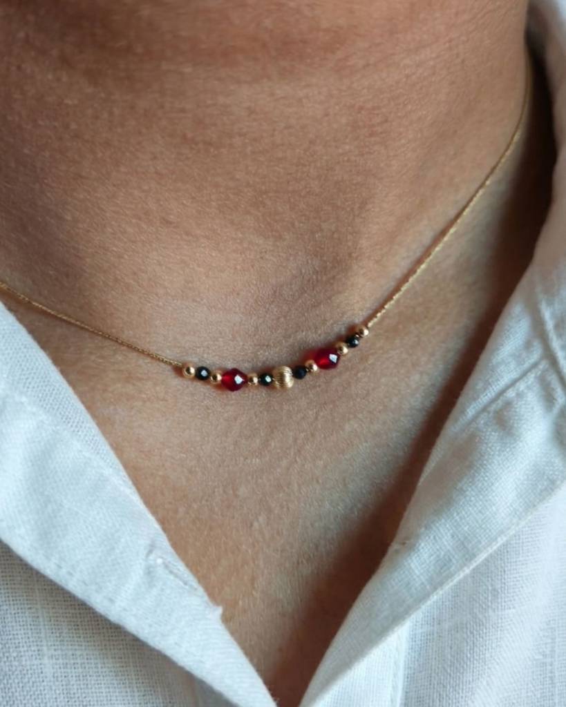 14K Gold-Filled Minimal Mangalsutra |Gifts For Her |Authentic Gold - Filled Gold Infused Jewellery|Gifts For Women : MN14KGF05