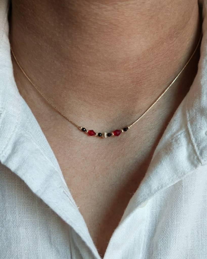 14K Gold-Filled Minimal Mangalsutra |Gifts For Her |Authentic Gold - Filled Gold Infused Jewellery|Gifts For Women : MN14KGF05