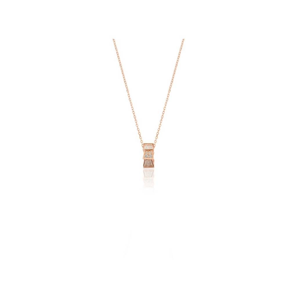 Stylish Bvlgari Inspired Serpenti Viper Circle Pendant Necklace In 925 Silver : MNM121