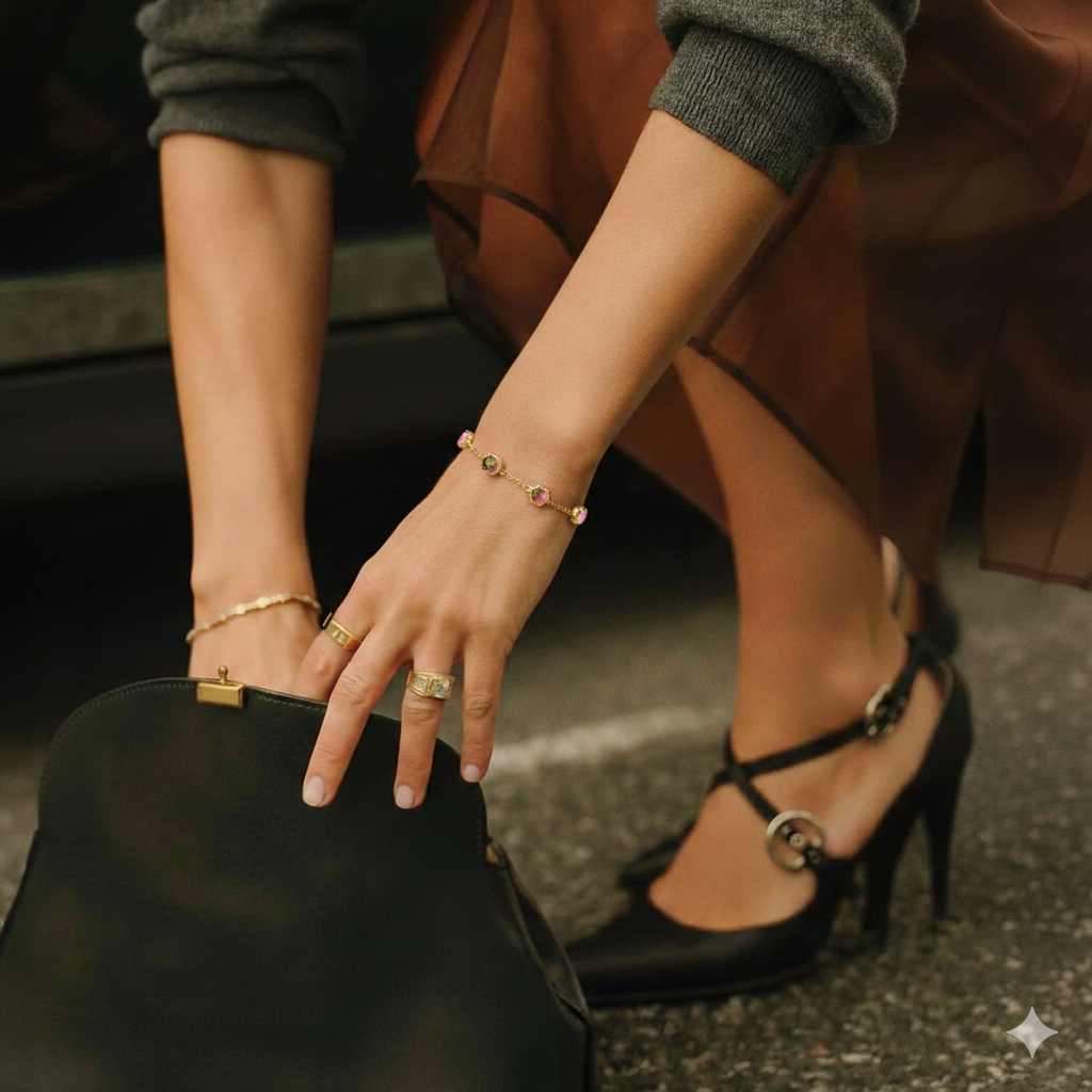 The Rosaline Bracelet : BR01-YG