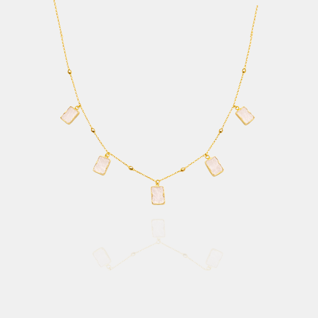 Moonlight Choker Necklace : NK-MNLT08-YG-MS