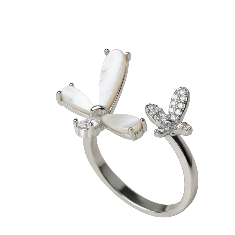 Garden Theme Ring For Women | Artistic Nature Design Statement Jewelry : 5488653873