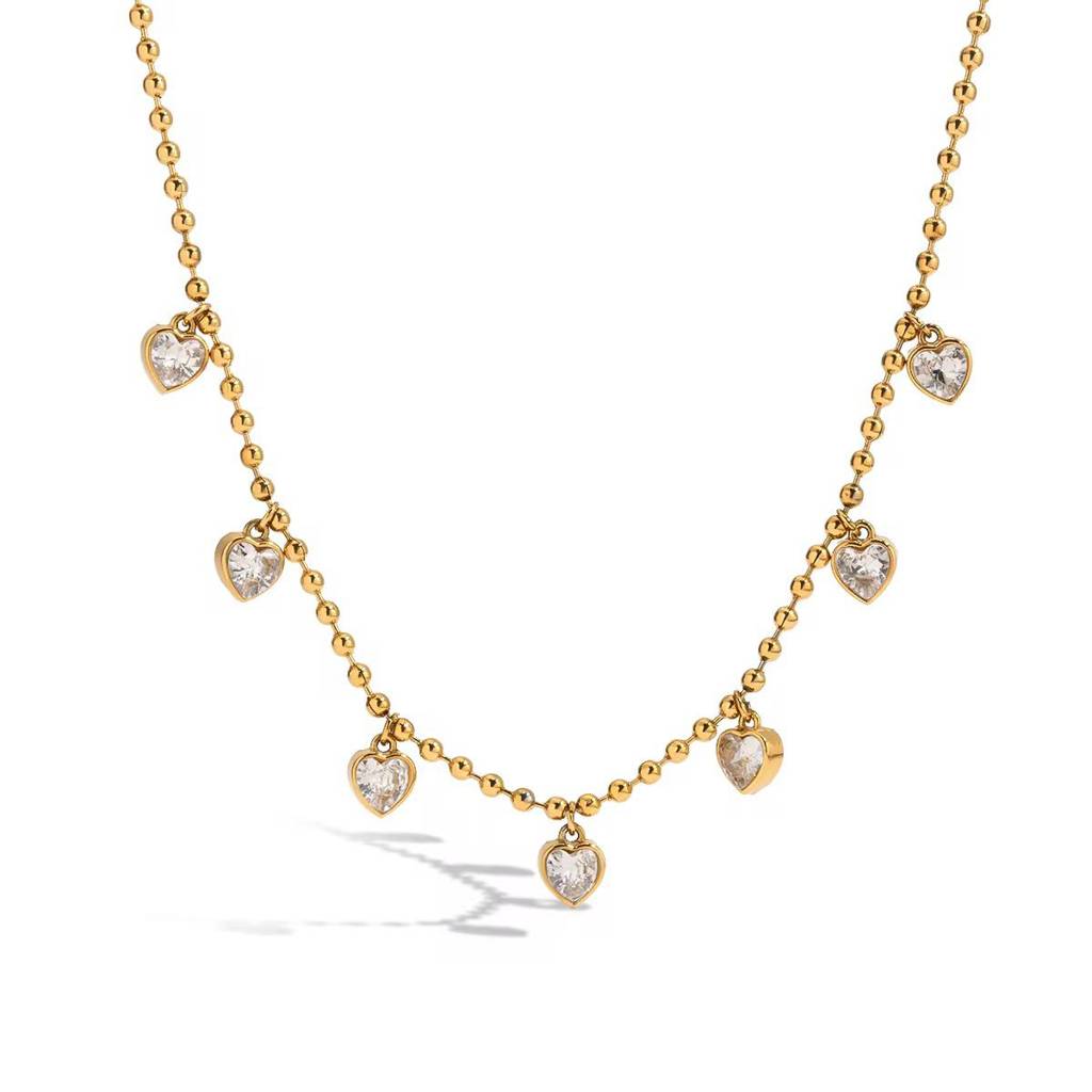 The Faye 'Sweetheart' Beaded Necklace : ne12