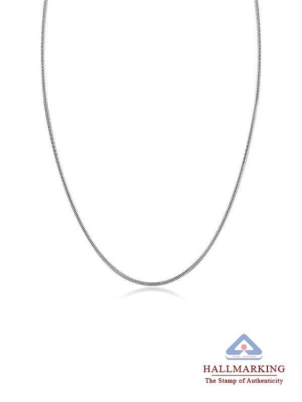 Italian Adjustable Snake Chain : NK123117S24ISL