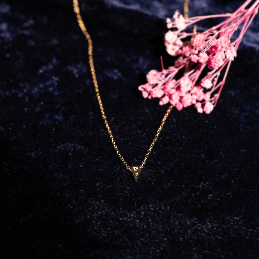 Initial Pendant Necklace : NK240