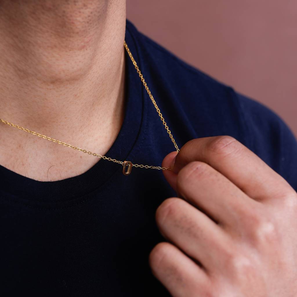Initial Pendant Necklace : NK242