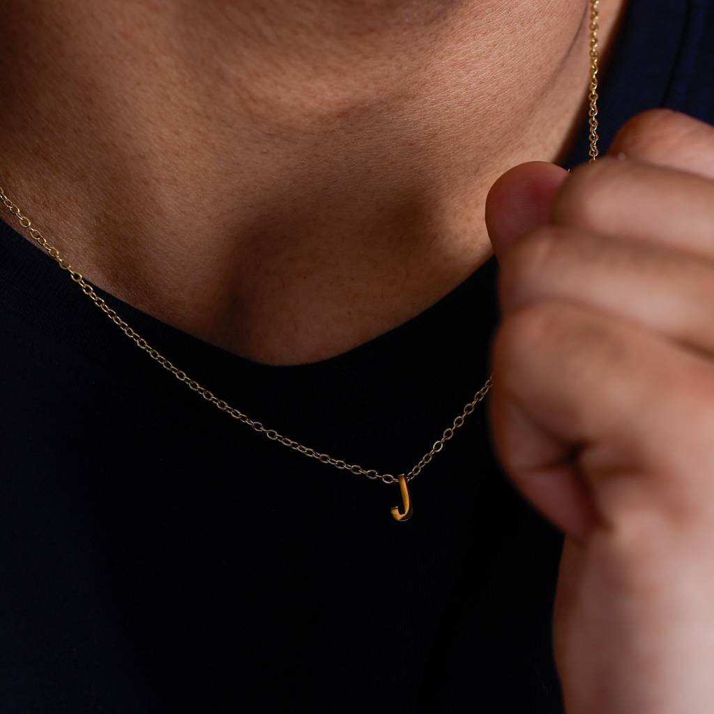 Initial Pendant Necklace : NK247
