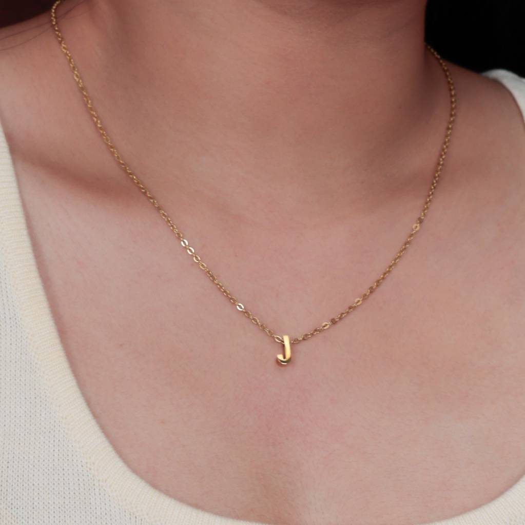 Initial Pendant Necklace : NK247