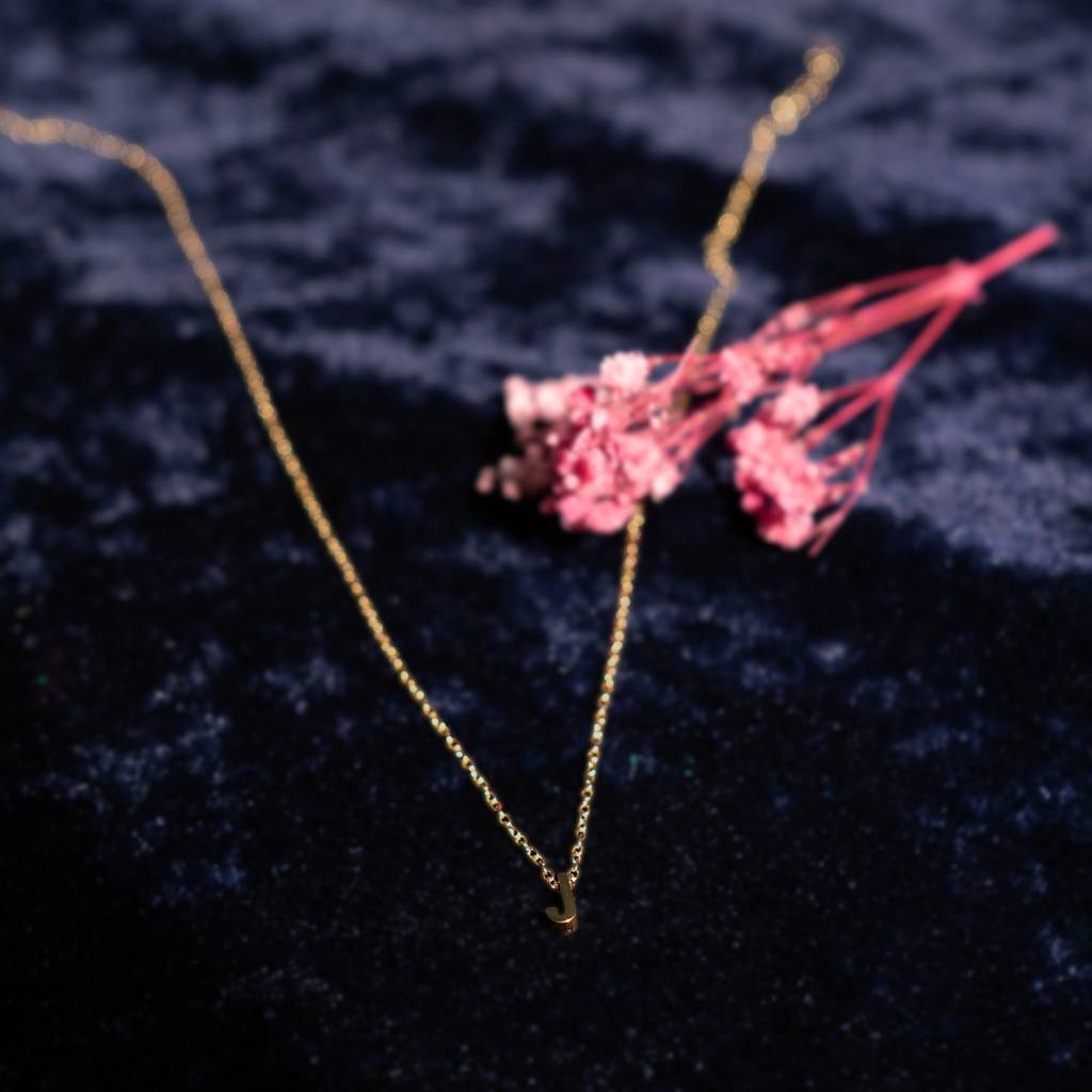 Initial Pendant Necklace : NK247