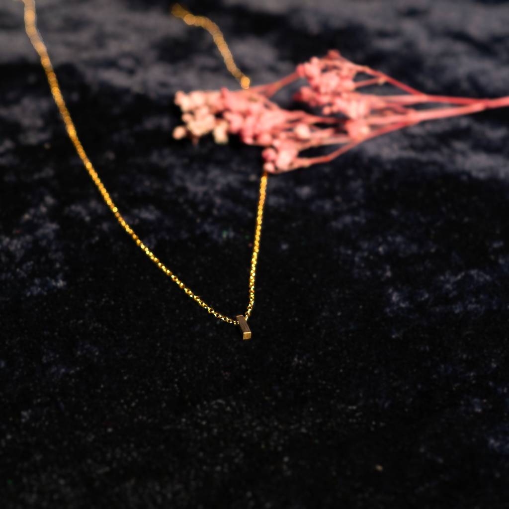 Initial Pendant Necklace : NK249