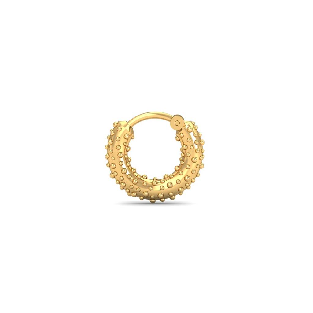 9K Yellow Gold Buzzy Gold Septum Ring : NP23011
